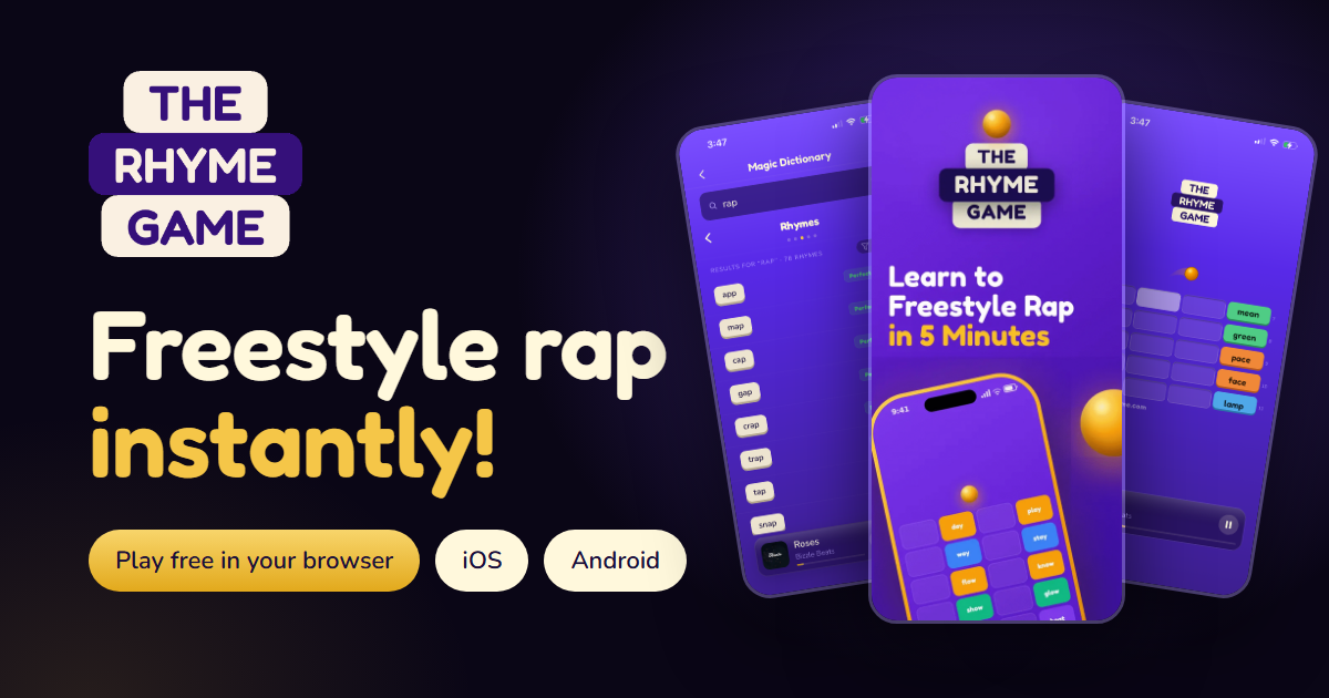 Play Ball Rapper How to Play The Rhyme Game: Modes, Schemes & Levels